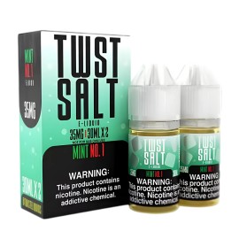 Twist Salt Likit Mint No.1 35MG 30MLx2 kutu ve şişe seti