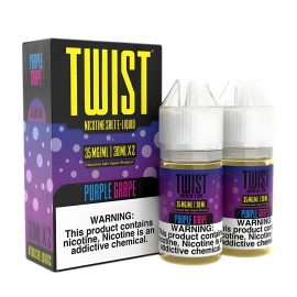 Twist Purple Grape Salt Likit 35mg 30ml X2 Nikotin Salt E-Liquid