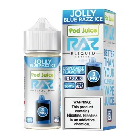 Pod Juice X Raz Jolly Blue Razz Ice E Likit