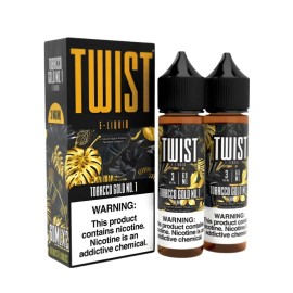 Twist Tobacco Gold No.1 E Likit 60ml Nikotinli Tütün Aromalı Likit
