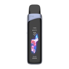 Uwell Caliburn G4 Pro Pod Mod Gümüş Mavi, 35W ekranlı