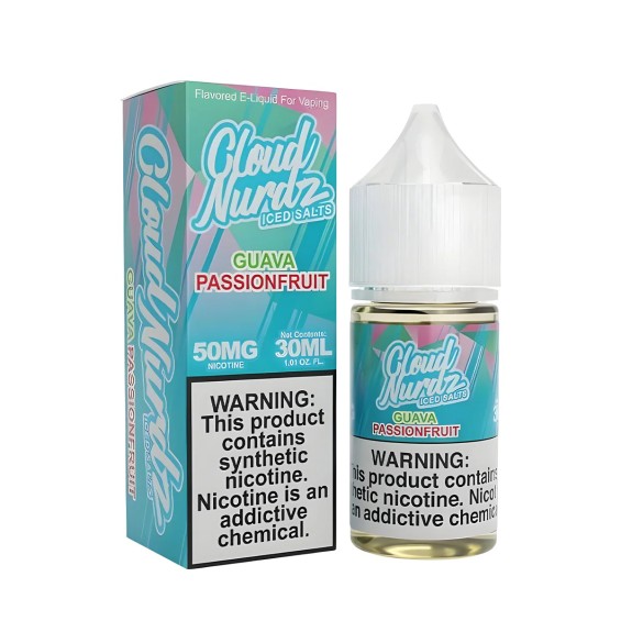 Cloud Nurdz Guava Passion Fruit Iced Salt Likit