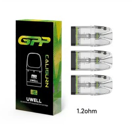 Uwell Caliburn GPP Kartuş 3'lü Paket 1.2ohm Coil Entegre Coil