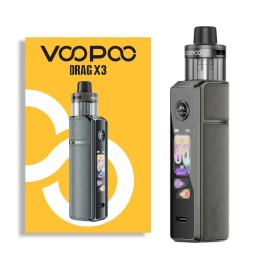 Voopoo Drag X3 Pod Mod Gri Koyu Gri E-Sigara Cihazı