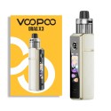 Voopoo Drag X3 Pod Mod Beyaz Altın, Şık Tasarım, Elektronik Sigara