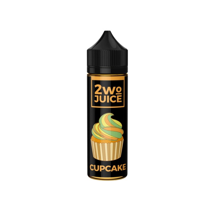 2Wo Juice Cupcake E Likit 60ml Siyah Şişe