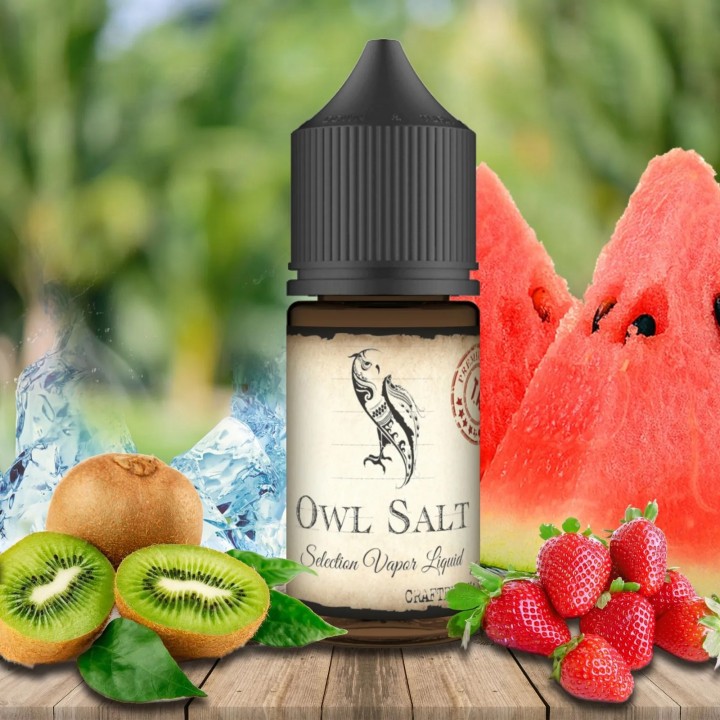 Owl Vape Dolce Vita Ice Salt Likit: Çilek, Kivi, Karpuz ve Buzlu Aroma
