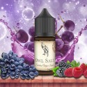 Owl Vape Grape Ice Blaze Salt Likit şişesi, üzüm ve orman meyveli.