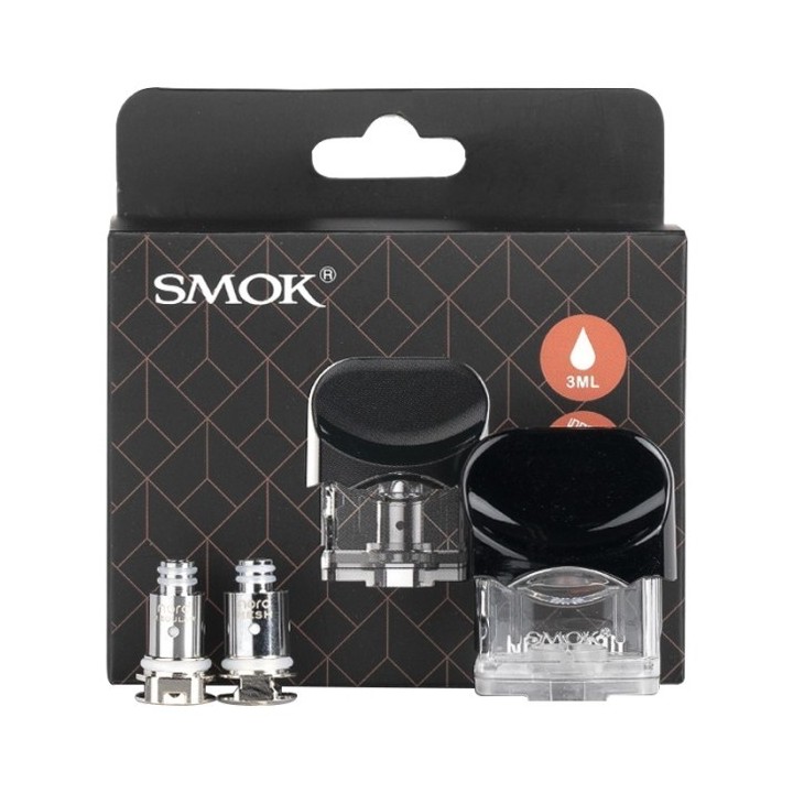 Smok Nord Kartuş Paketi Siyah 3ML Kapasiteli Yedek Coil Seti