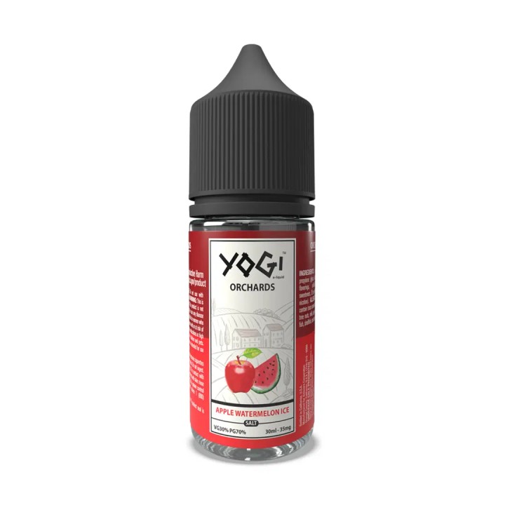 Yogi Orchards Apple Watermelon İce Salt Likit
