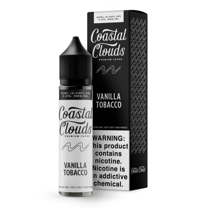 Coastal Clouds Vanilla Tobacco E Likit 60 ML