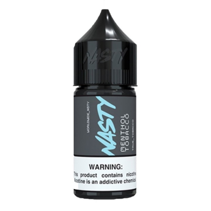 Nasty Juice Menthol Tobacco Salt Likit Siyah Şişe